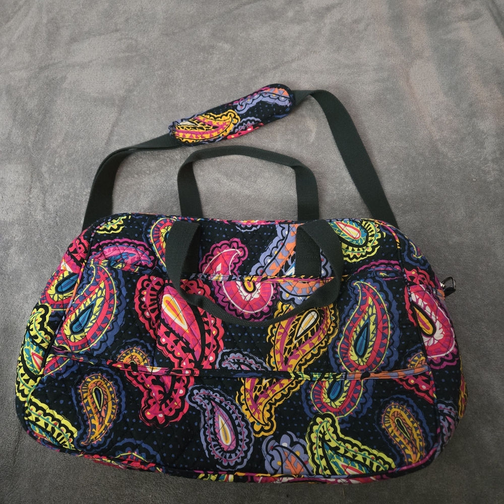 Vera Bradley Multicolor Paisley Travel Bag